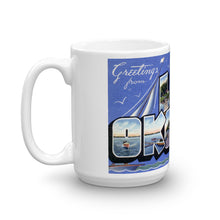 Greetings from Lake Okoboji Iowa Unique Coffee Mug, Coffee Cup