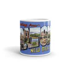 Greetings from Raton New Mexico Unique Coffee Mug, Coffee Cup