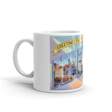 Greetings from Des Moines Iowa Unique Coffee Mug, Coffee Cup 1