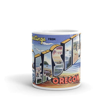 Greetings from Seaside Oregon Unique Coffee Mug, Coffee Cup