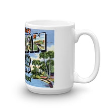 Greetings from Indian River Florida Unique Coffee Mug, Coffee Cup