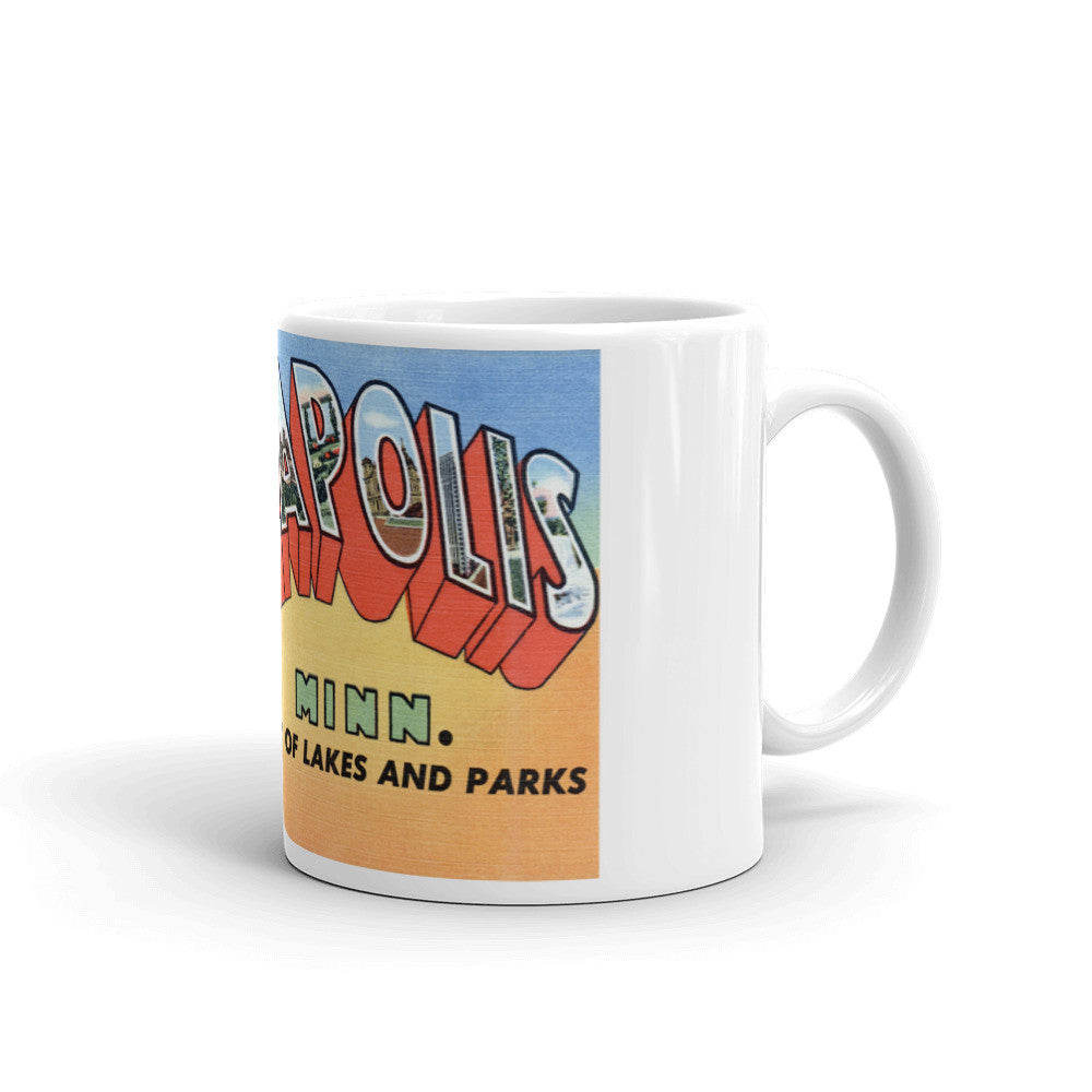 Greetings from Minneapolis Minnesota Unique Coffee Mug, Coffee Cup 2