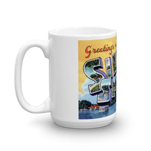 Greetings from Silver Springs Florida Unique Coffee Mug, Coffee Cup
