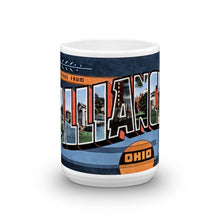 Greetings from Alliance Ohio Unique Coffee Mug, Coffee Cup