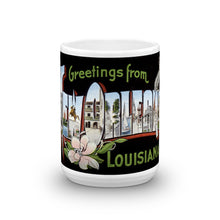Greetings from New Orleans Louisiana Unique Coffee Mug, Coffee Cup 1