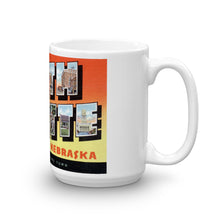 Greetings from North Platte Nebraska Unique Coffee Mug, Coffee Cup