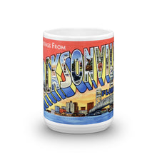 Greetings from Jacksonville Florida Unique Coffee Mug, Coffee Cup 2