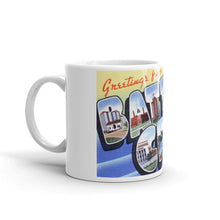 Greetings from Battle Creek Michigan Unique Coffee Mug, Coffee Cup