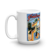 Greetings from Fargo North Dakota Unique Coffee Mug, Coffee Cup 1