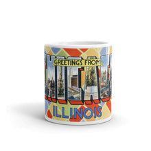 Greetings from Chicago Illinois Unique Coffee Mug, Coffee Cup 3