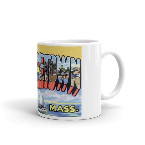 Greetings from Provincetown Massachusetts Unique Coffee Mug, Coffee Cup