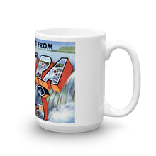 Greetings from Niagara Falls New York Unique Coffee Mug, Coffee Cup 1