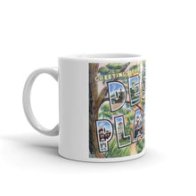Greetings from Des Plaines Illinois Unique Coffee Mug, Coffee Cup