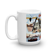 Greetings from Vallejo California Unique Coffee Mug, Coffee Cup
