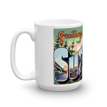 Greetings from Superior Wisconsin Unique Coffee Mug, Coffee Cup