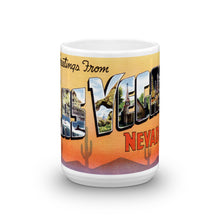 Greetings from Las Vegas Nevada Unique Coffee Mug, Coffee Cup 1
