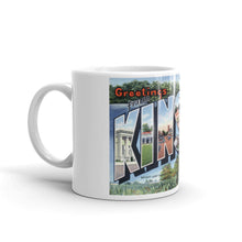 Greetings from Kinston North Carolina Unique Coffee Mug, Coffee Cup
