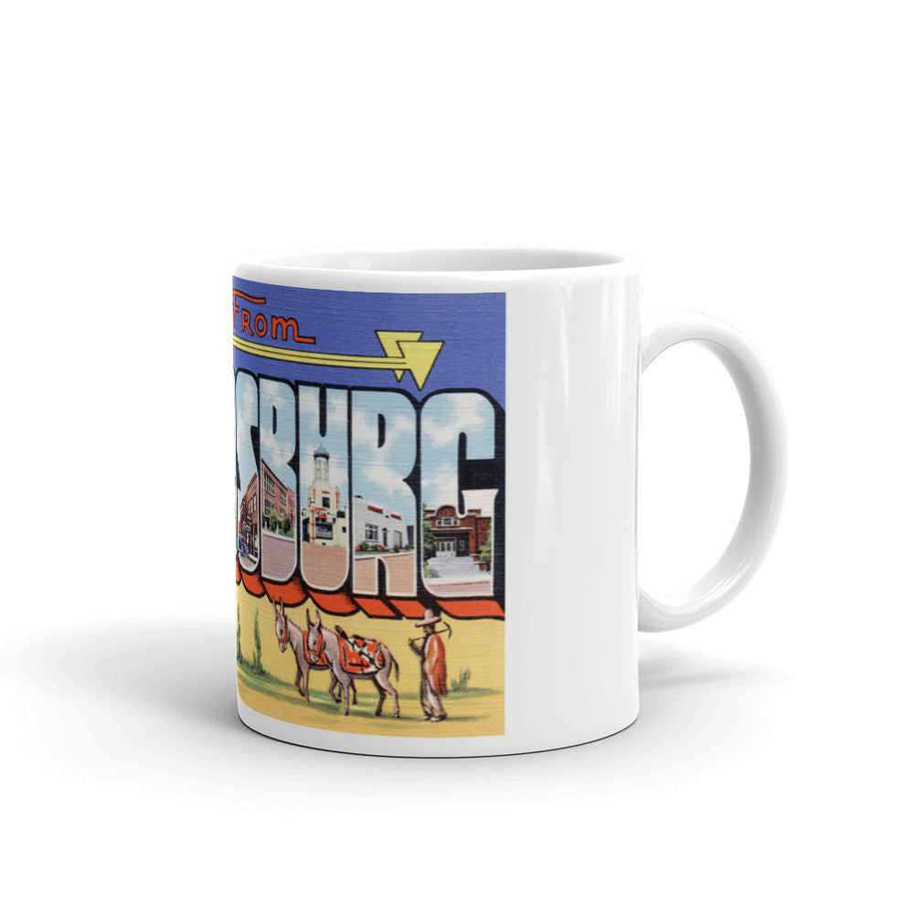Greetings from Lorain Ohio Unique Coffee Mug, Coffee Cup