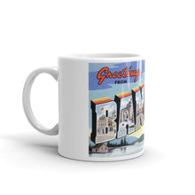 Greetings from Bangor Maine Unique Coffee Mug, Coffee Cup