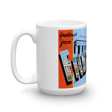 Greetings from Fremont Ohio Unique Coffee Mug, Coffee Cup