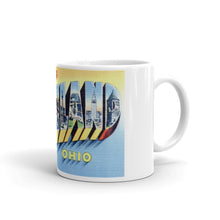 Greetings from Cleveland Ohio Unique Coffee Mug, Coffee Cup 3