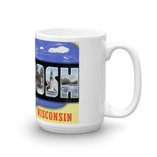 Greetings from Oshkosh Wisconsin Unique Coffee Mug, Coffee Cup 2
