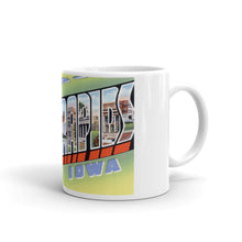 Greetings from Cedar Rapids Iowa Unique Coffee Mug, Coffee Cup