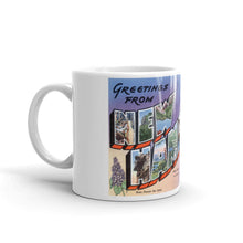 Greetings from New Hampshire Unique Coffee Mug, Coffee Cup 1