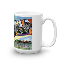 Greetings from Missoula Montana Unique Coffee Mug, Coffee Cup