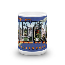 Greetings from Hollywood California Unique Coffee Mug, Coffee Cup 1