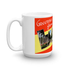 Greetings from Largo Florida Unique Coffee Mug, Coffee Cup