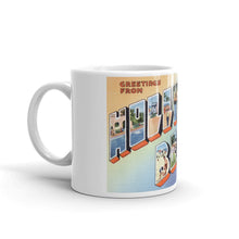 Greetings from Hollywood Beach Florida Unique Coffee Mug, Coffee Cup