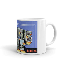 Greetings from Fergus Falls Minnesota Unique Coffee Mug, Coffee Cup
