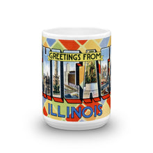 Greetings from Chicago Illinois Unique Coffee Mug, Coffee Cup 3