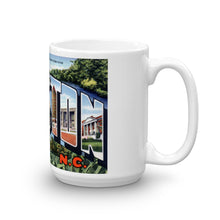 Greetings from Kinston North Carolina Unique Coffee Mug, Coffee Cup