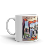 Greetings from Appleton Wisconsin Unique Coffee Mug, Coffee Cup