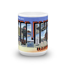 Greetings from Moline Illinois Unique Coffee Mug, Coffee Cup