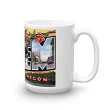Greetings from Salem Oregon Unique Coffee Mug, Coffee Cup