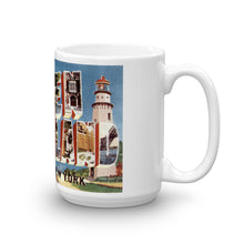 Greetings from Staten Island New York Unique Coffee Mug, Coffee Cup 1