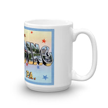 Greetings from Reading Pennsylvania Unique Coffee Mug, Coffee Cup 2