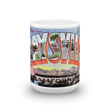 Greetings from Marysville California Unique Coffee Mug, Coffee Cup