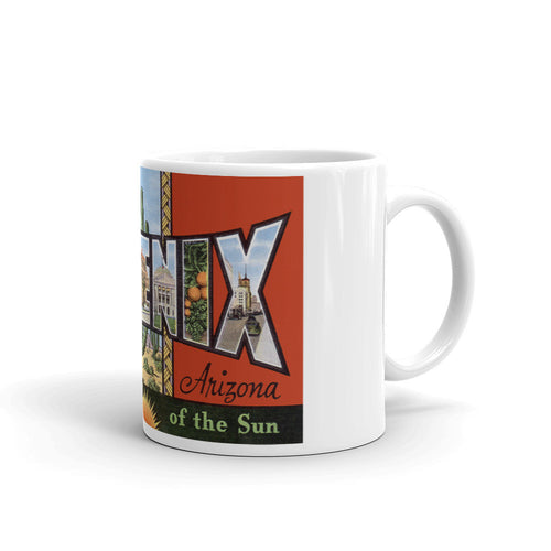 Greetings from Phoenix Arizona Unique Coffee Mug, Coffee Cup 2