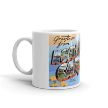 Greetings from North Carolina Unique Coffee Mug, Coffee Cup 1