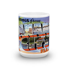 Greetings from Panama City Florida Unique Coffee Mug, Coffee Cup