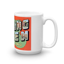 Greetings from Bowling Green Ohio Unique Coffee Mug, Coffee Cup