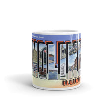 Greetings from Moline Illinois Unique Coffee Mug, Coffee Cup