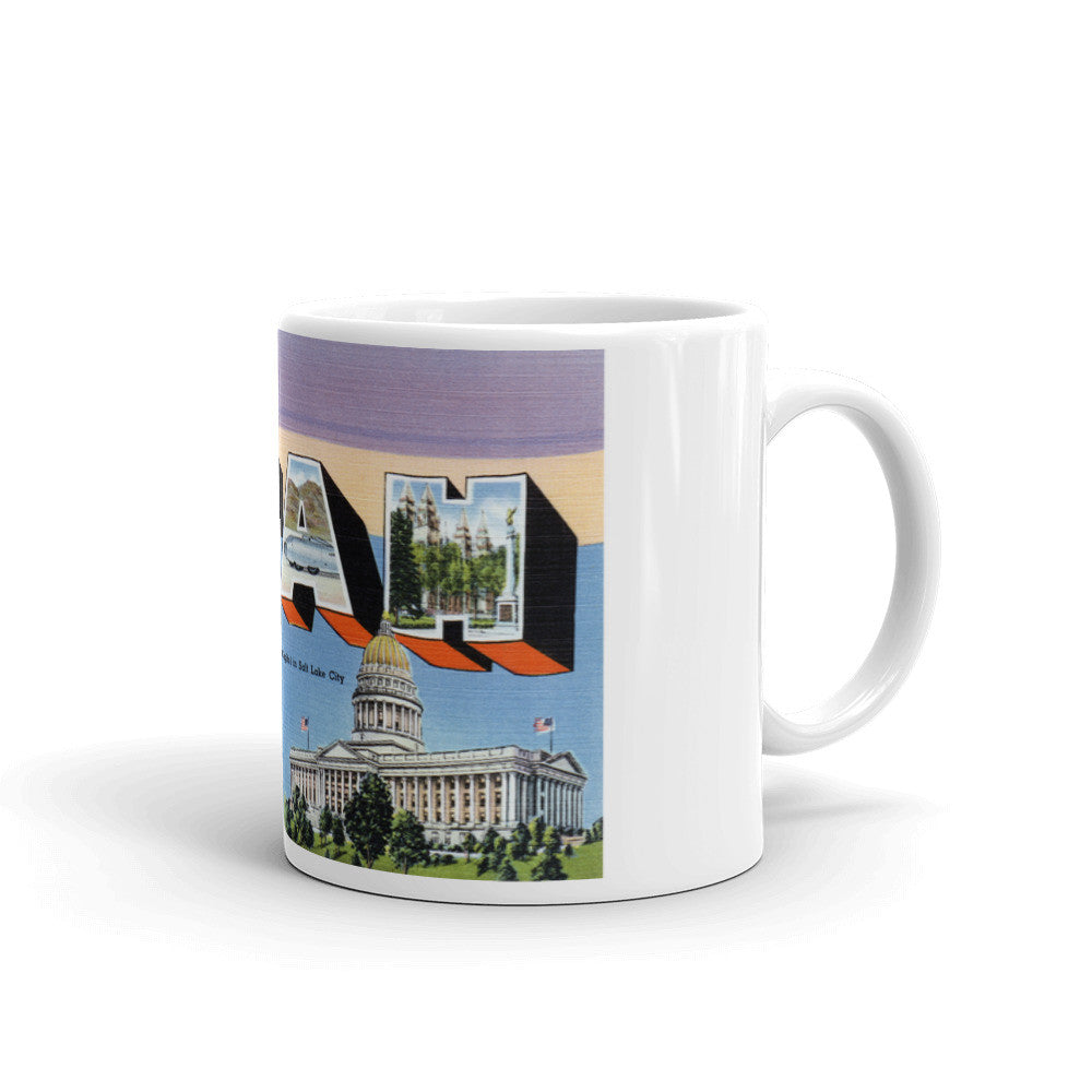 Greetings from Utah Unique Coffee Mug, Coffee Cup