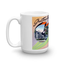 Greetings from Concord New Hampshire Unique Coffee Mug, Coffee Cup