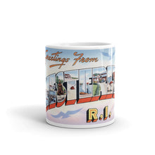 Greetings from Westerly Rhode Island Unique Coffee Mug, Coffee Cup