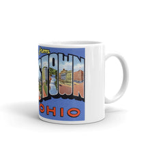 Greetings from Youngstown Ohio Unique Coffee Mug, Coffee Cup